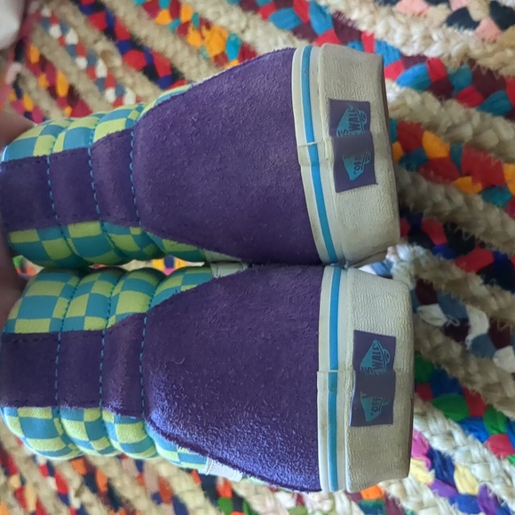 Vans checkerboard Sk8-hi men's 8.5 women's 10 - Picture 3 of 5